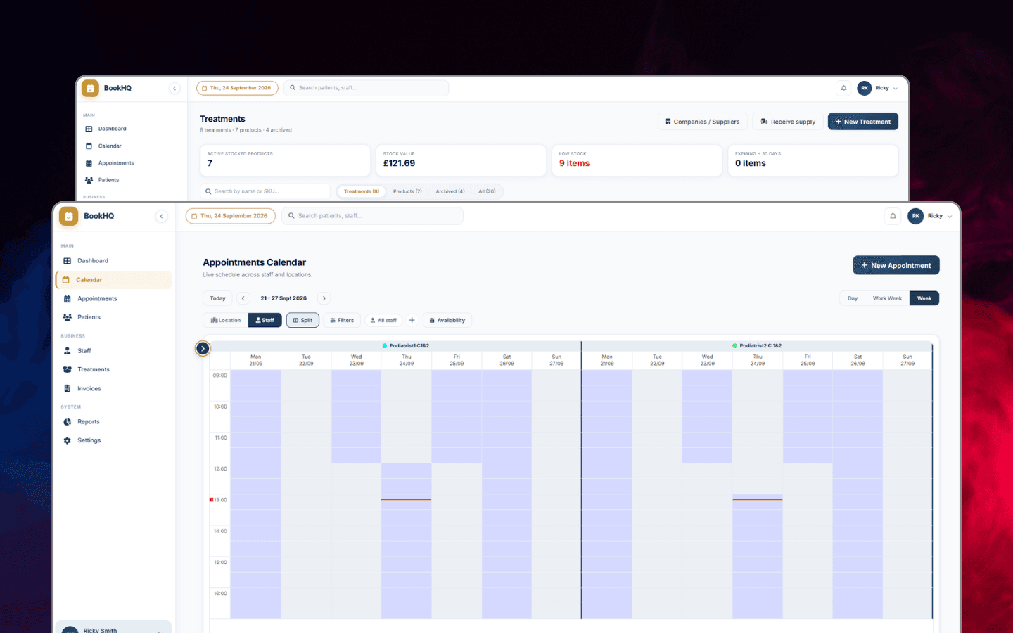 HealthyHive project screenshot