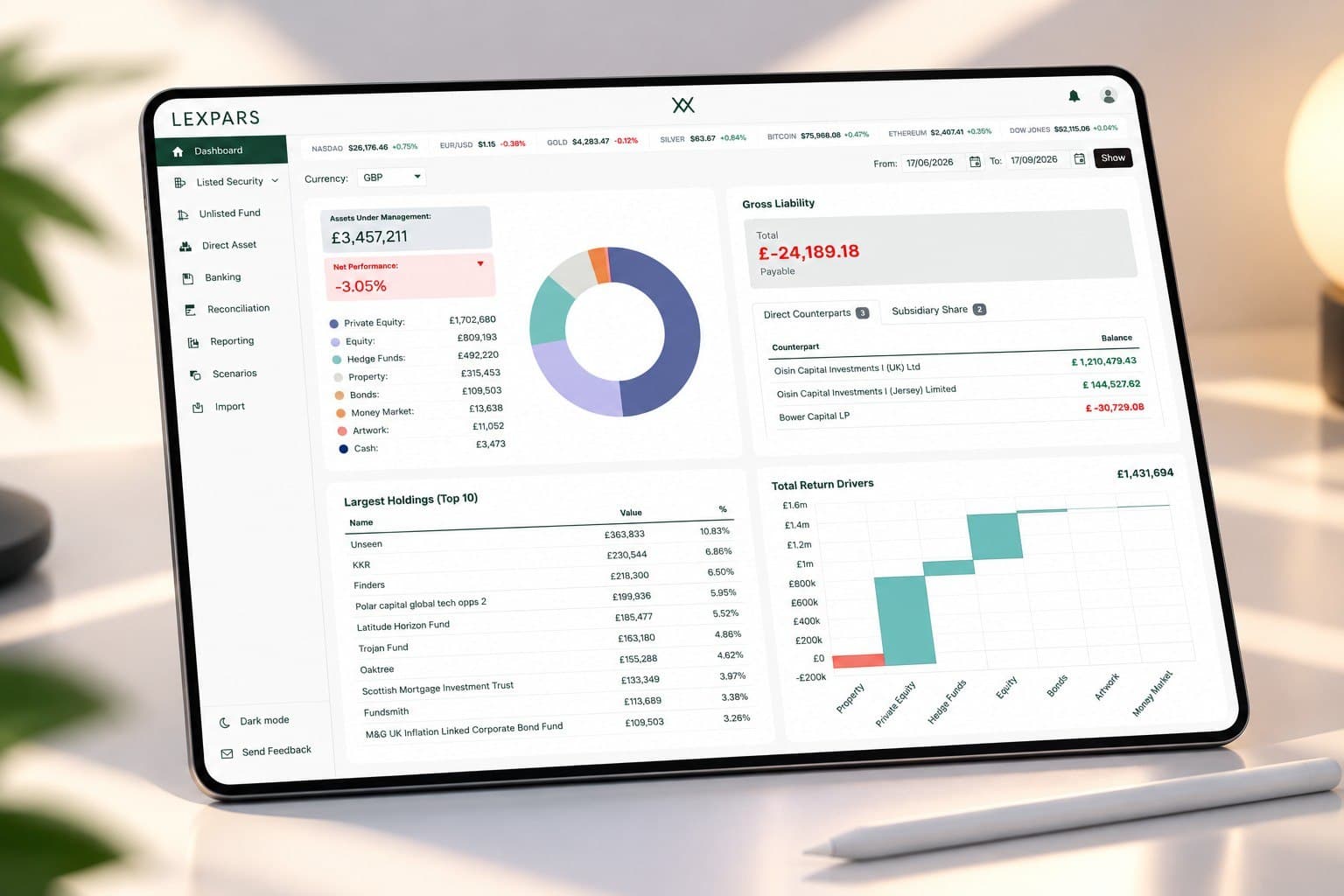 LexPars project screenshot